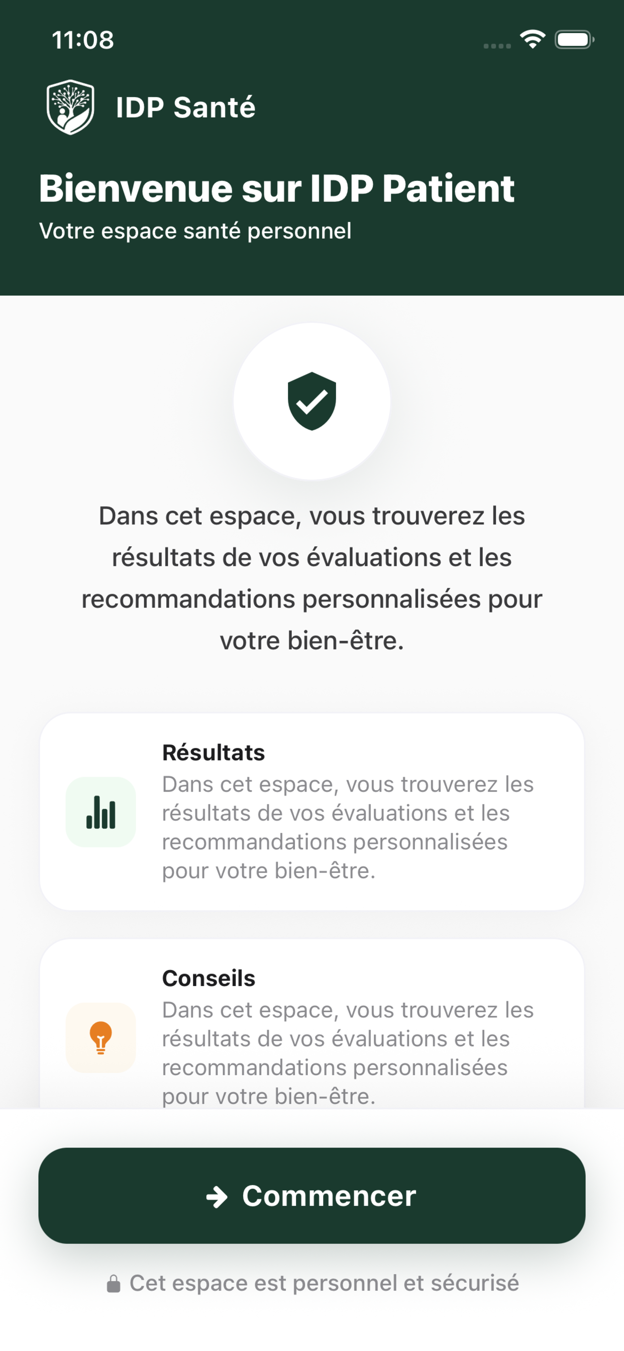 IDP Santé screenshot 3