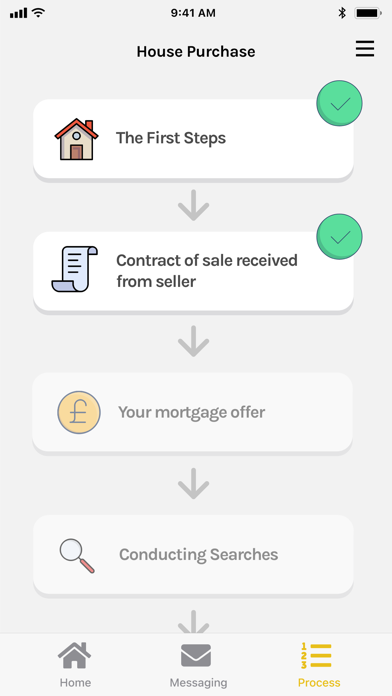 Blacks Solicitors Screenshot