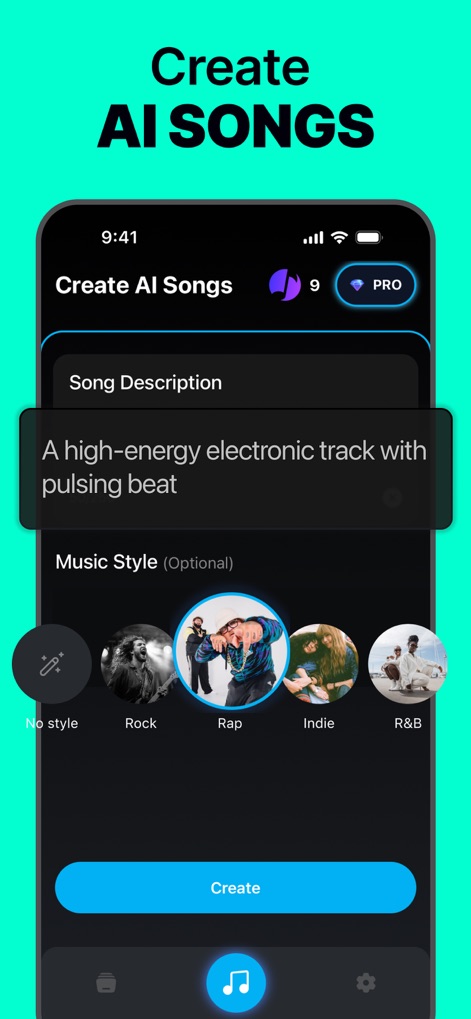 AI Song Maker · Song Generator - Music App | MWM