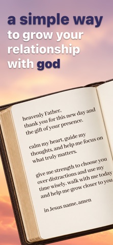 faith first: prayer lock iPhone screenshot