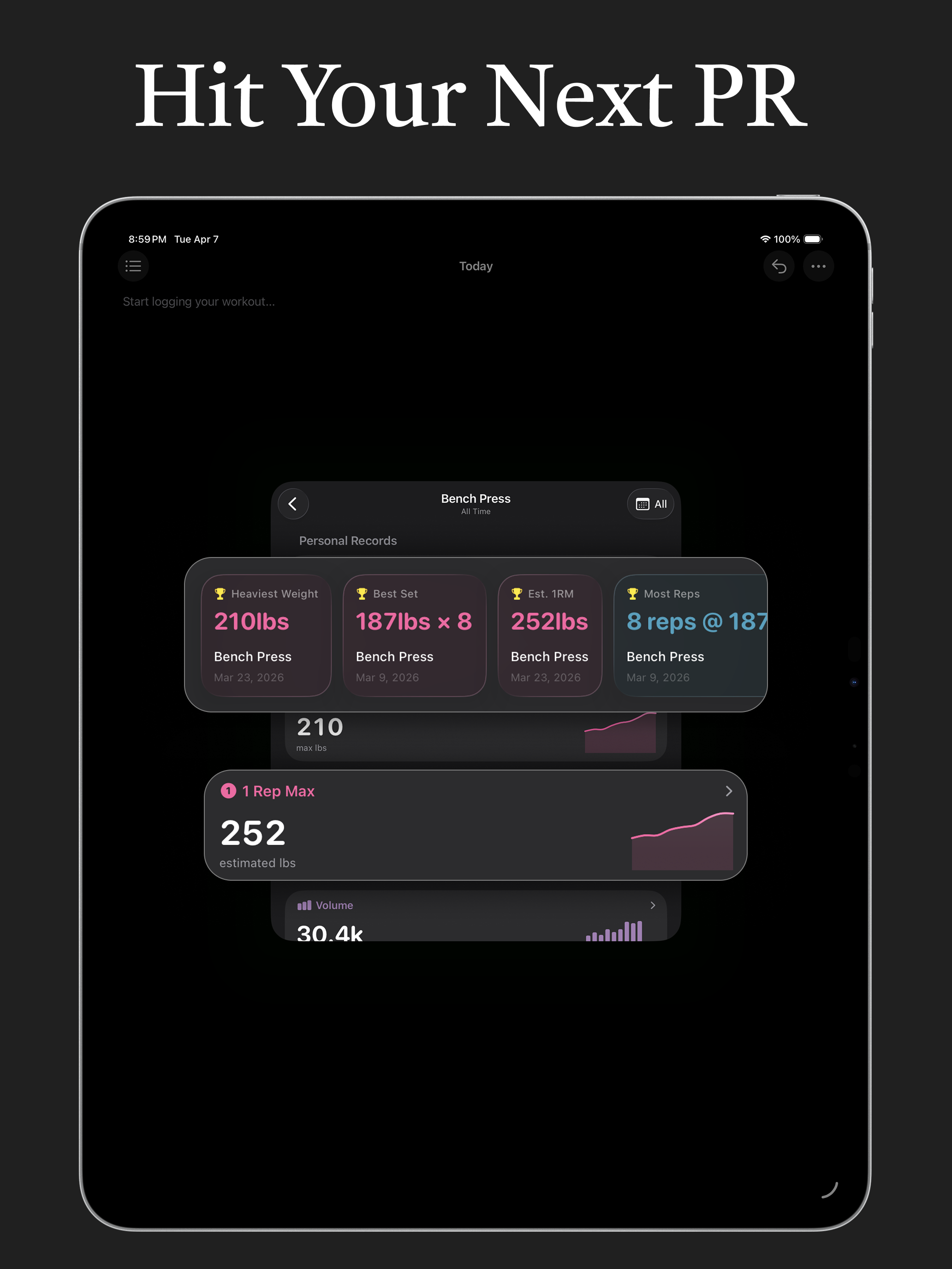 Workout Notes - LiftPad