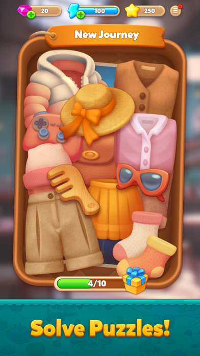 World Tour Merge・Travel Game Screenshot