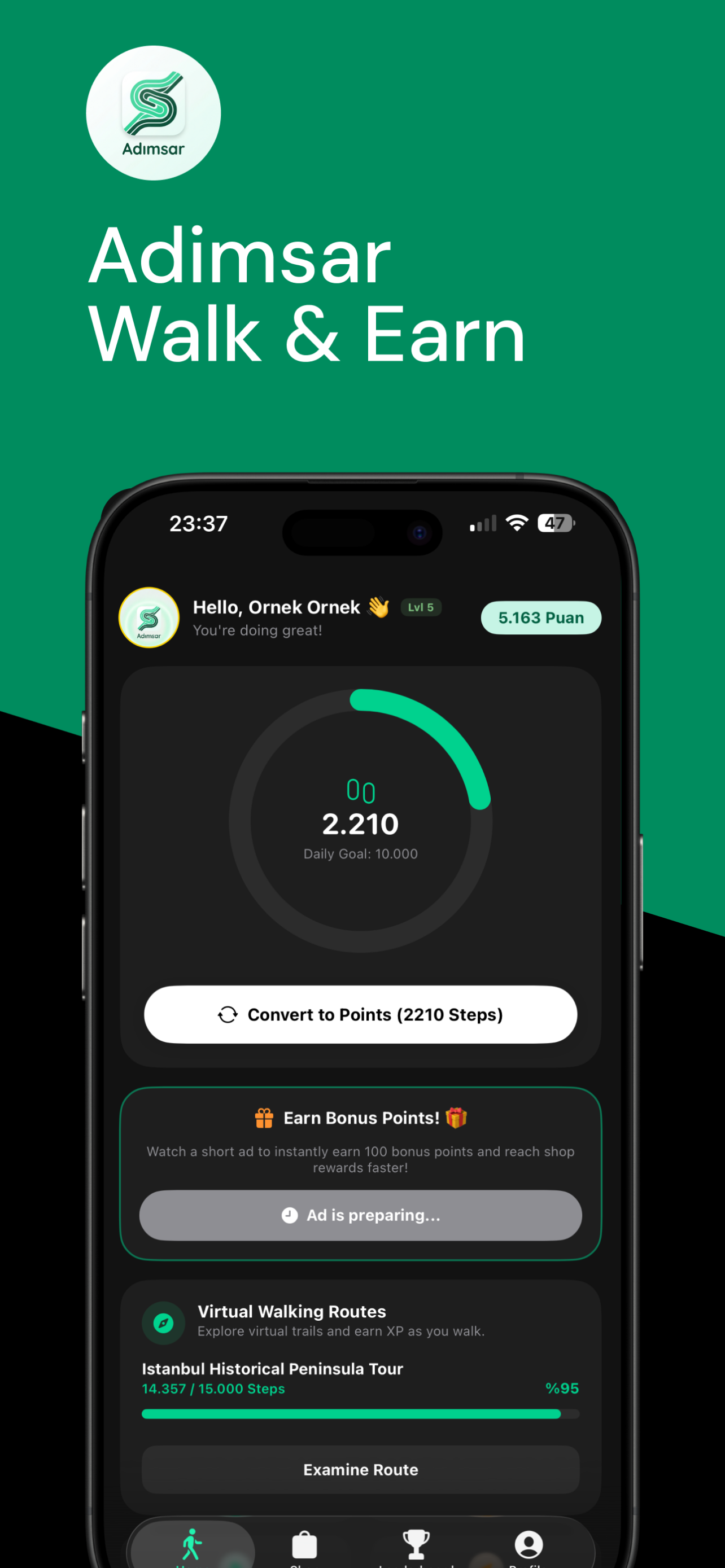 Adimsar - Walk & Earn screenshot 10