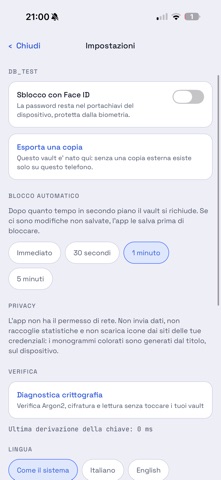 .kdbx - Password Manager iPhone screenshot