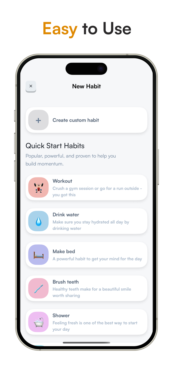 habıt tracker - Happyt