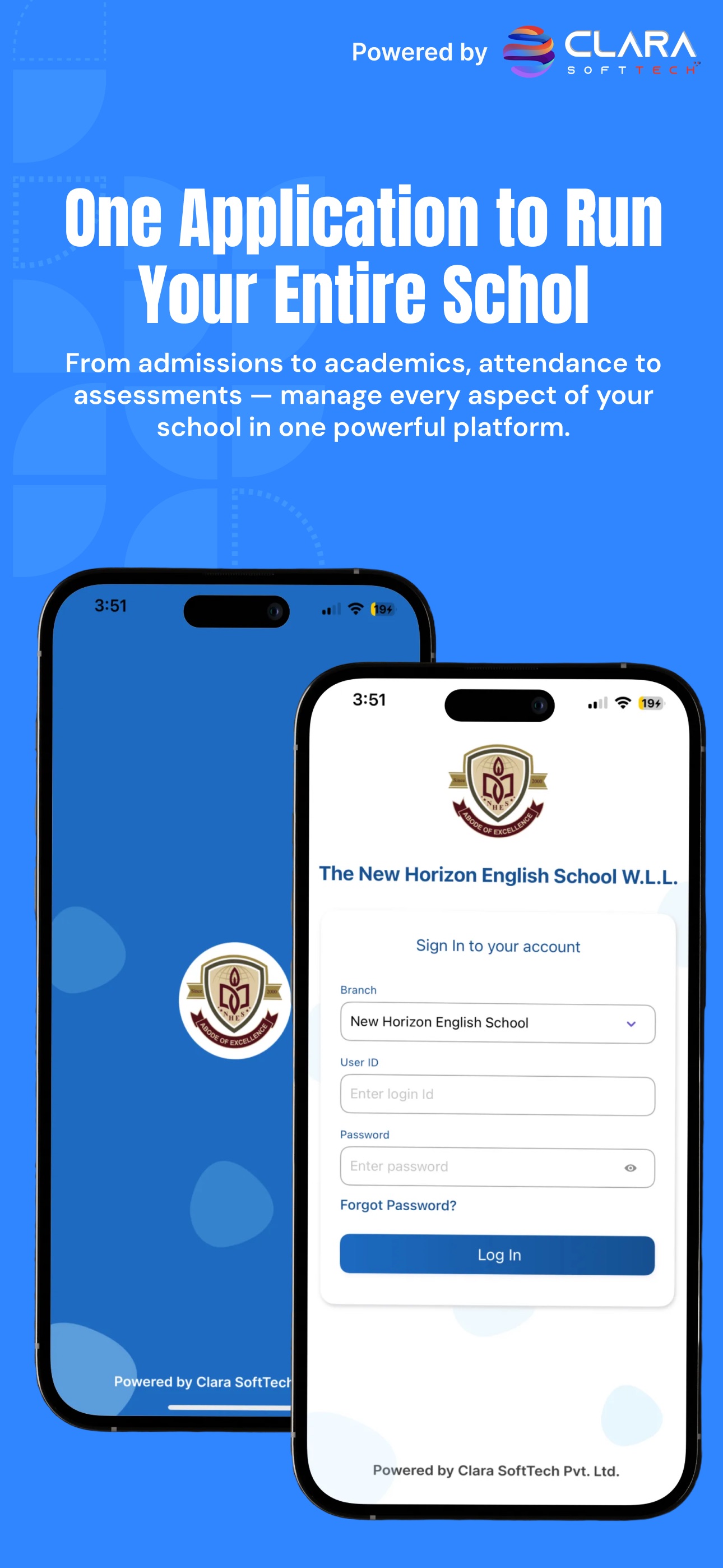 Screenshot 1 of New Horizon English School