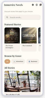 Immersive Novels screenshot 2