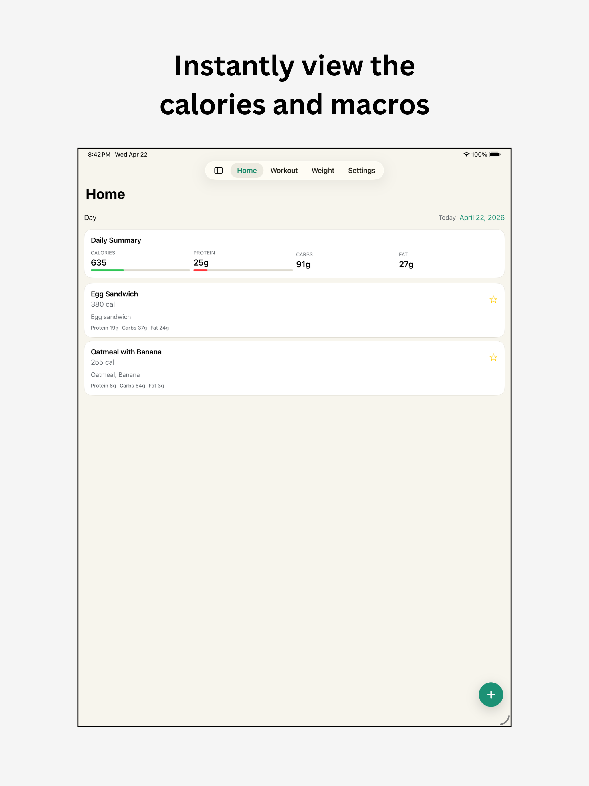 CaptureCal – Log Calories Fast