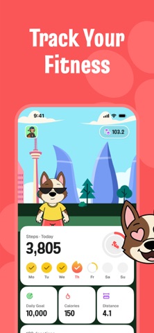 Dosty Walks: Step Counter Screenshot 3 of 6