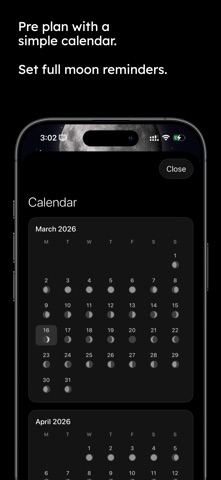 Full Moon Tracking: Phase screenshot