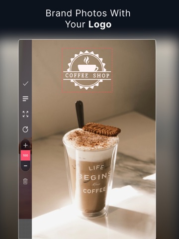 eZy Watermark Photos ipad screenshot 1