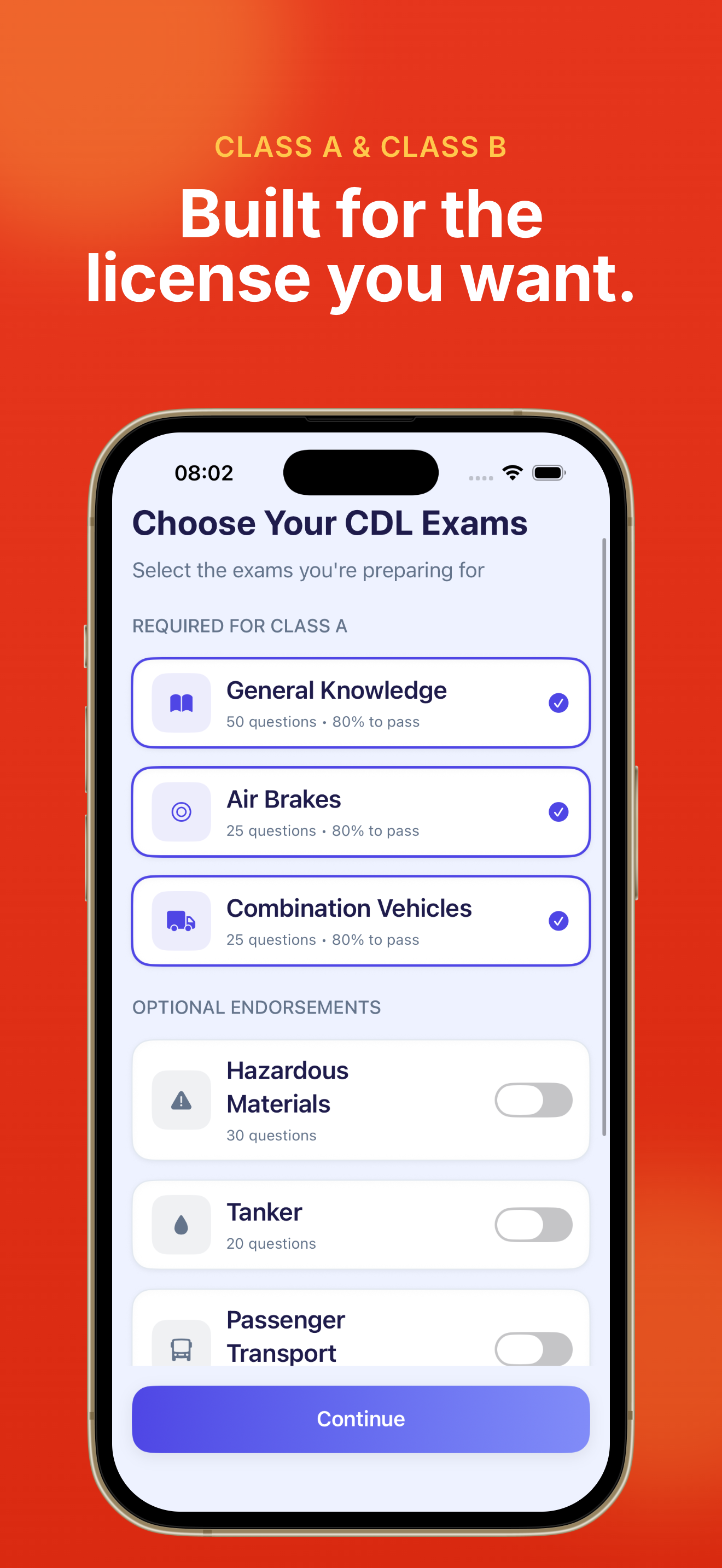 CDL Test Prep 2026 Class A B screenshot 2