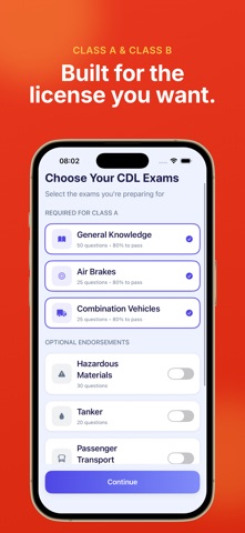 CDL Test Prep 2026 Class A B Screenshot 2 of 10