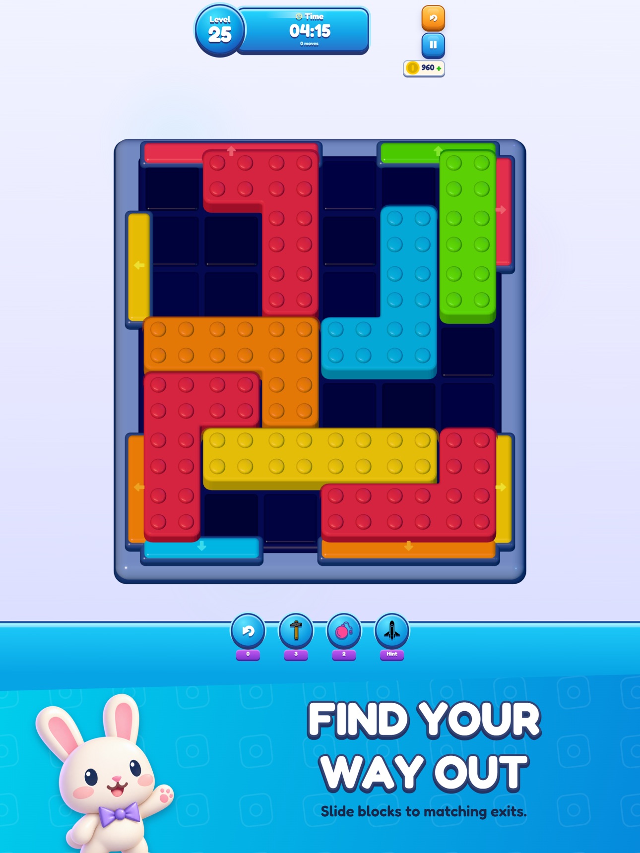 Screenshot 7 of Block Bloom! Color Escape