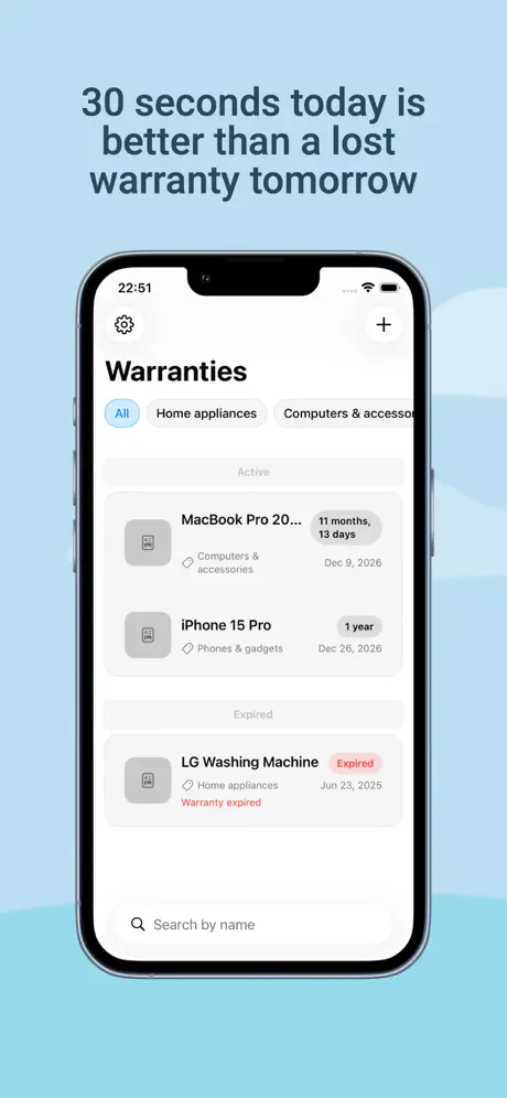 Warranty Tracker &ndash; Never Miss 保修追踪管家应用截图