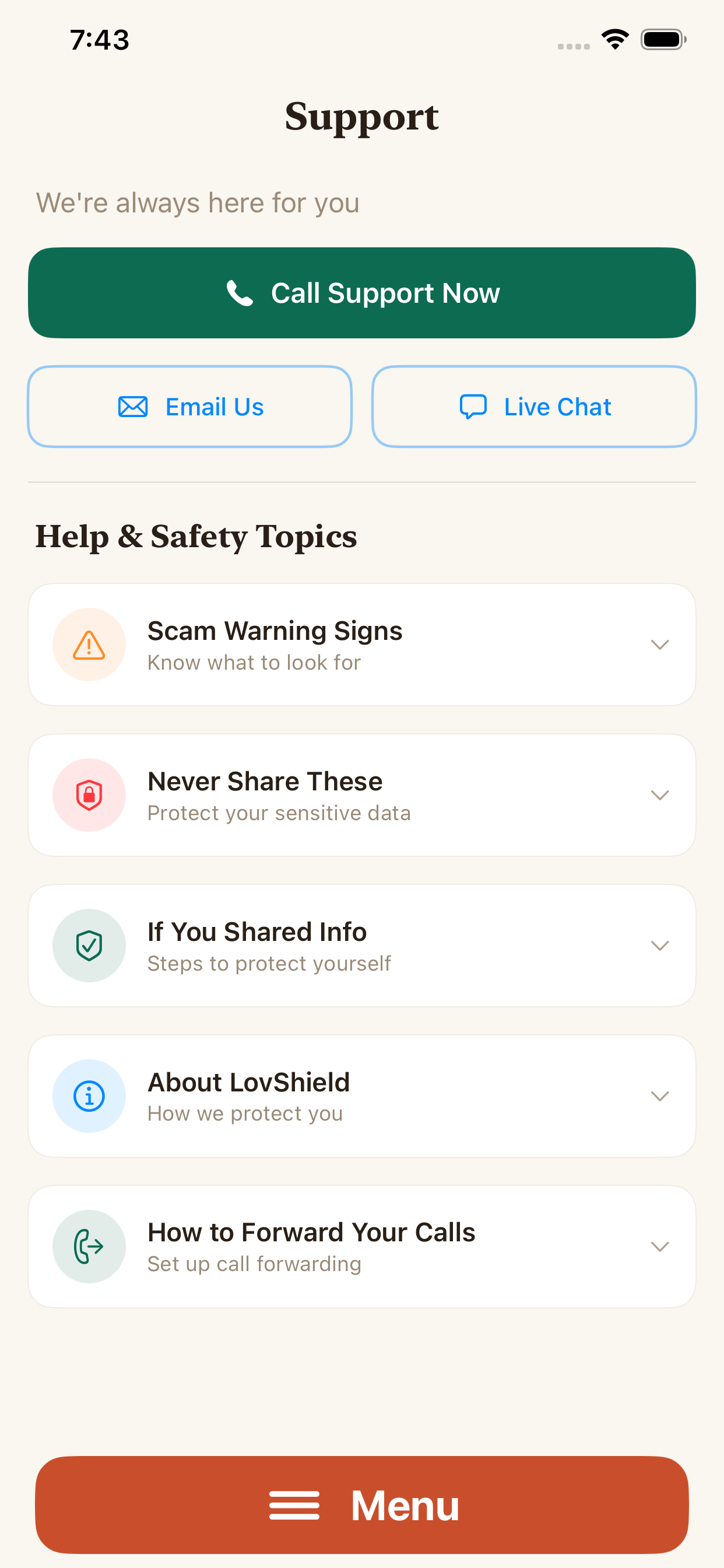 LovShield screenshot 5