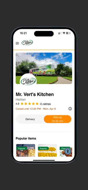 Mr Vert Kitchen screenshot 1