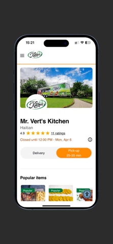 Mr Vert Kitchen screenshot