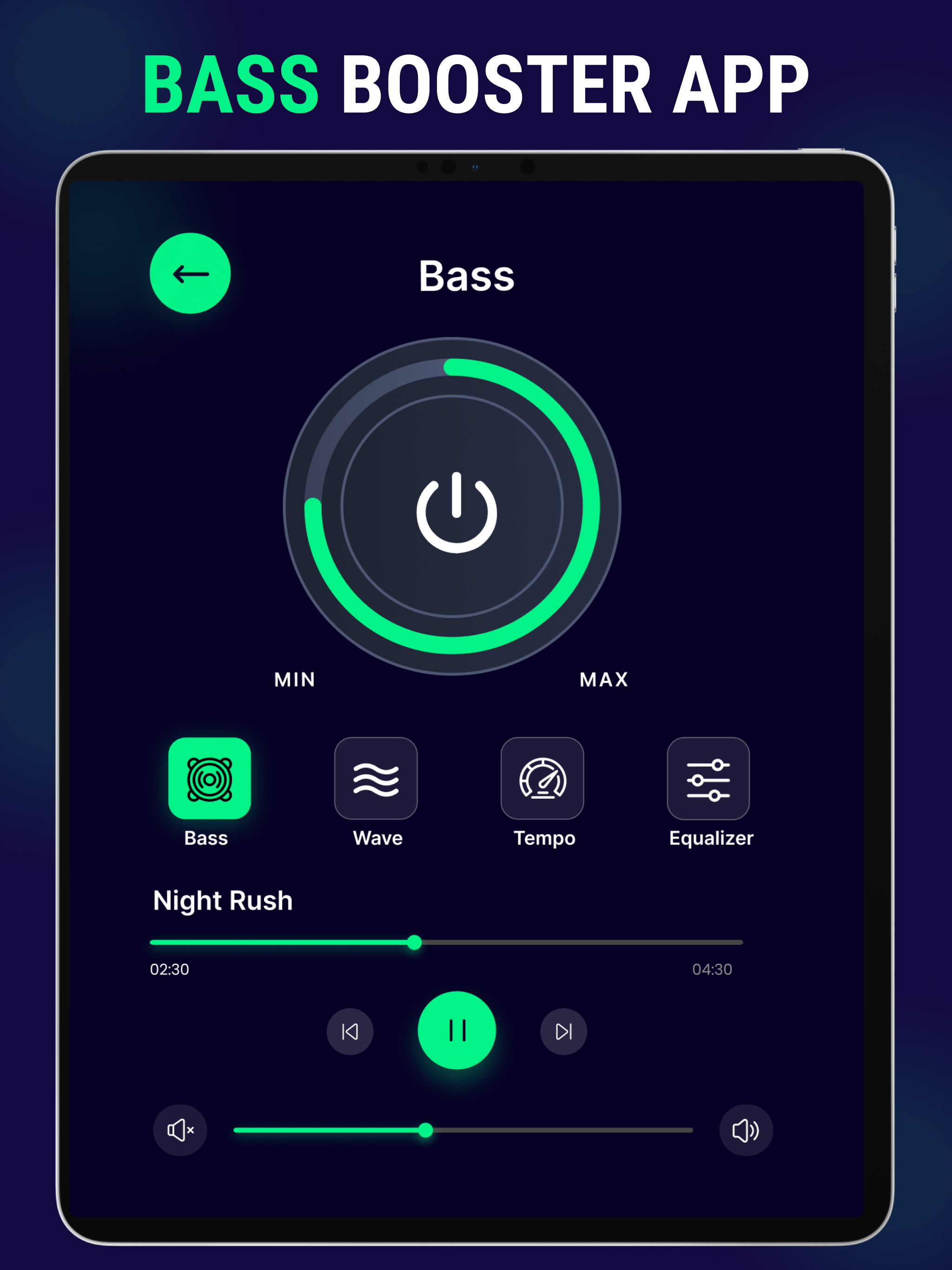 Bass Booster - Volume Boost EQ