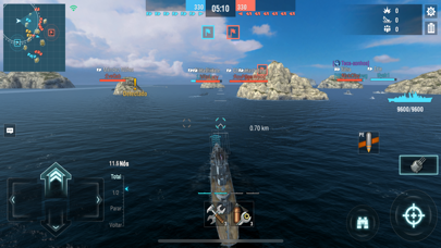 World of Warships Blitz Combat screenshot 2