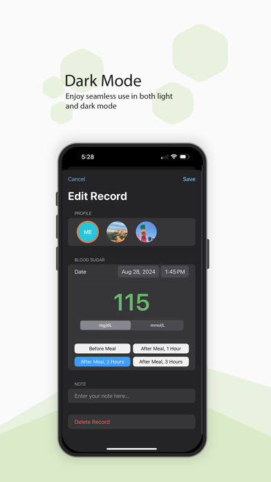 SugarMemo Screenshot