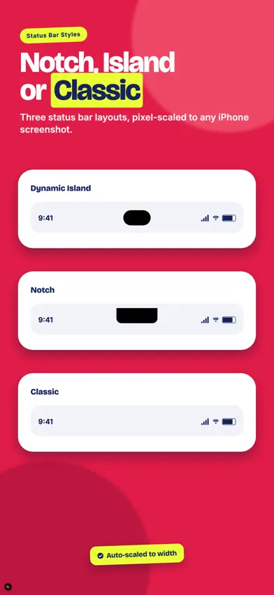Status Bar: Screenshot Maker screenshot 4