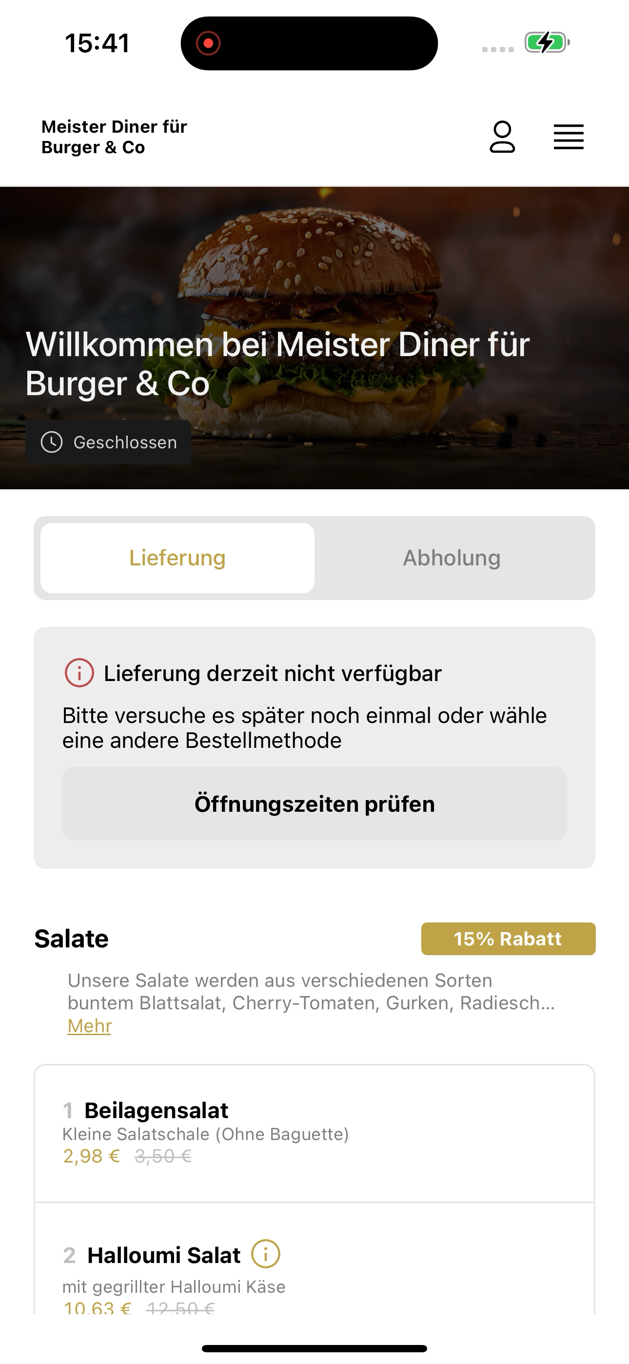 Meister Diner für Burger & Co screenshot 6
