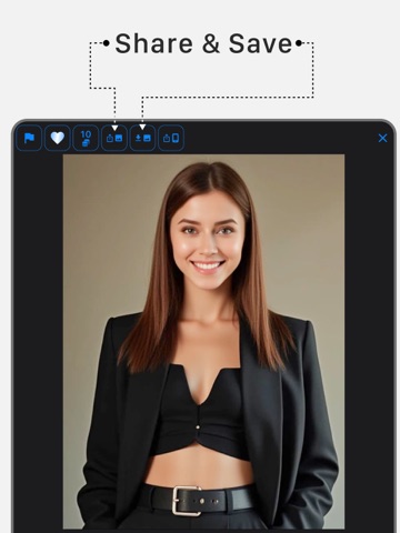 Photo Face Swap AI Editor App iPad screenshot