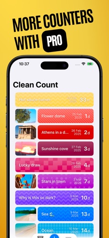 Clean Count – Simple Countdown Screenshot 4 of 5