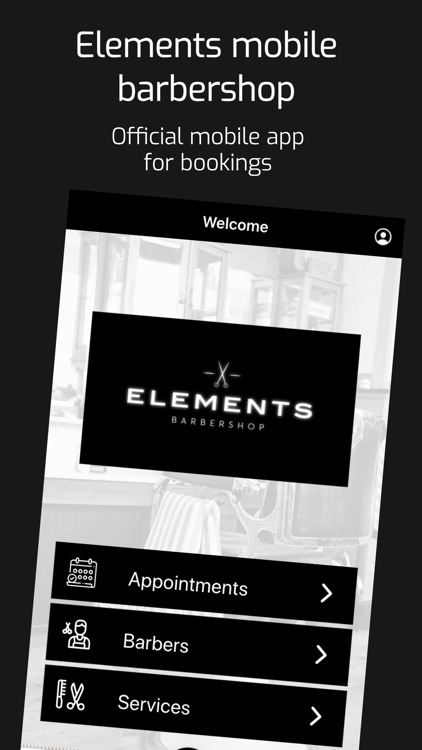 Elements mobile barbershop