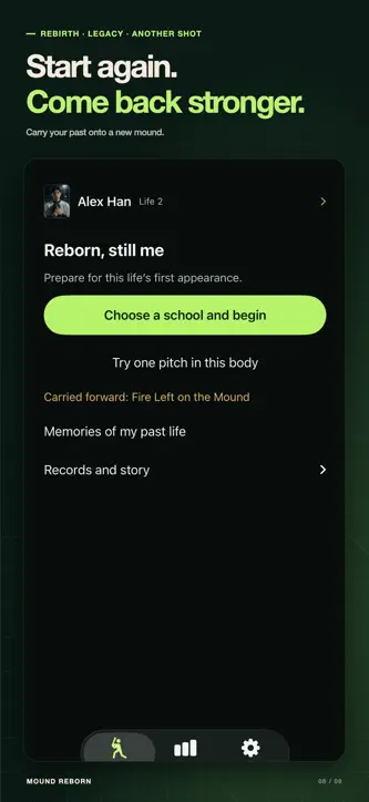 Mound Reborn: Baseball Career screenshot 8