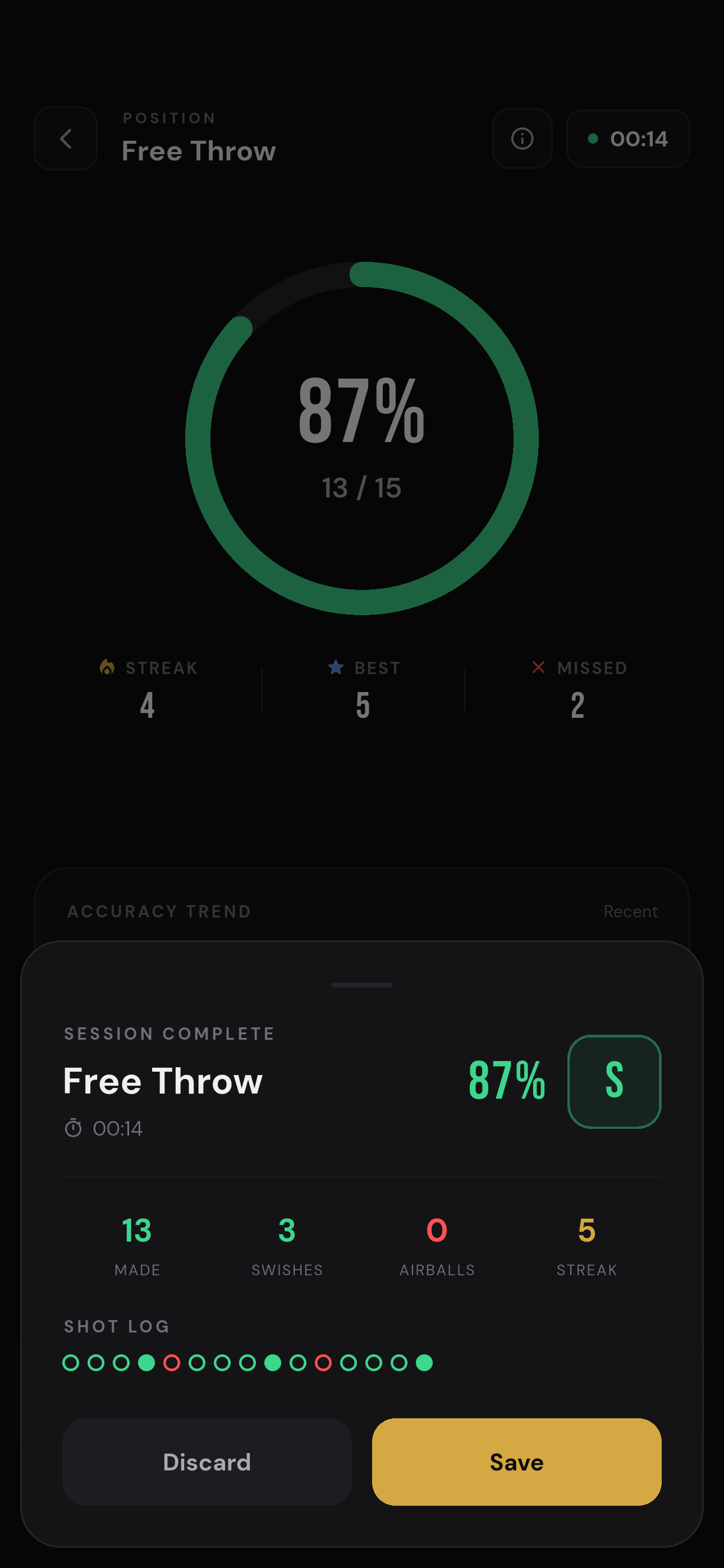 Hooplytics: Shot Tracker screenshot 6