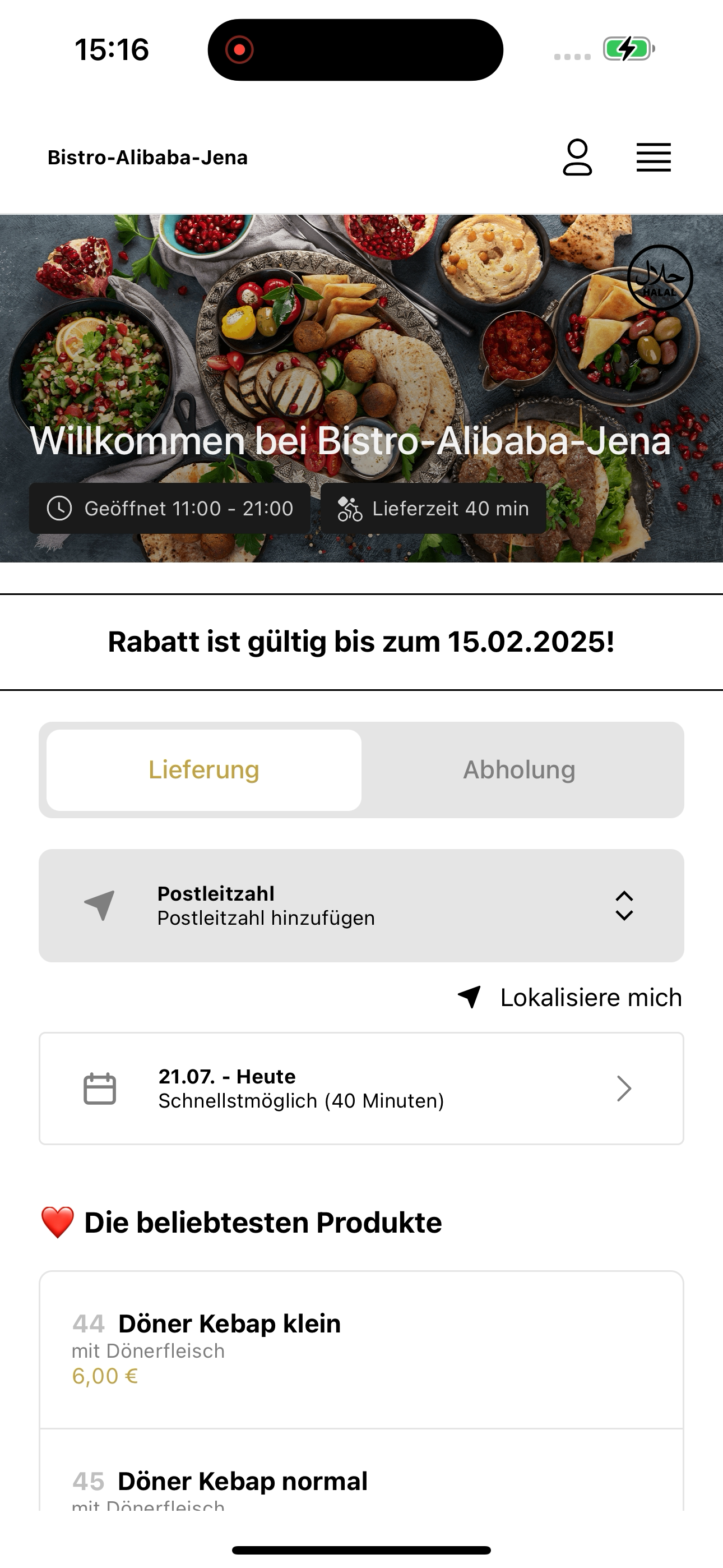 Bistro-Alibaba-Jena DE screenshot 5