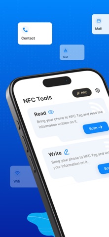 NFC Tools Pro：卡片读取与写入、QR二维码扫描器 preview
