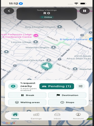 OMN1 Driver iPad screenshot 2