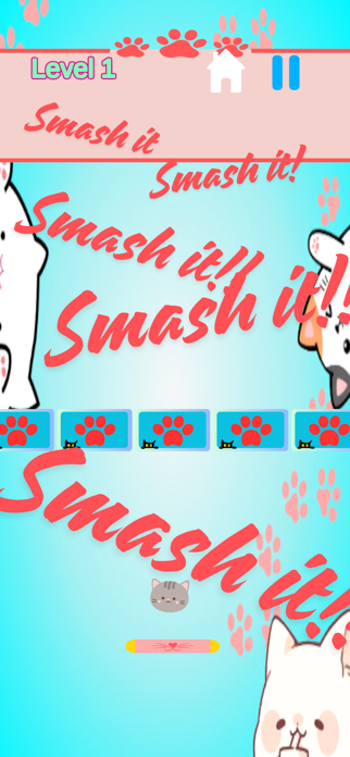 Cat Brick Breaker!!! Screenshot 1 of 3