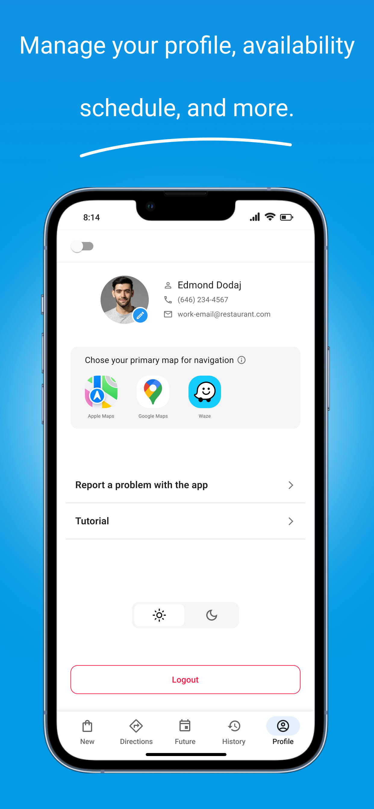 Driver OrderSmile screenshot 7