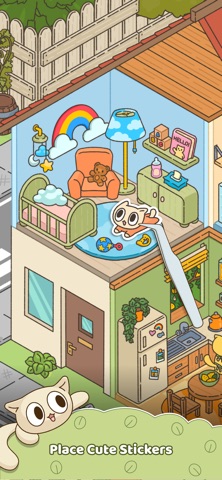 My Sticker Town: Merge & Stick screenshot