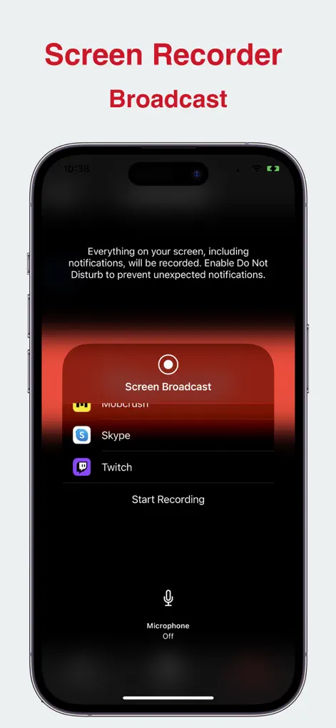 Voice Recorder,Screen Recorder - Productivity App | MWM