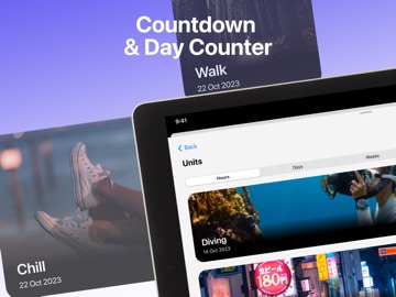 Day Counter - Event Reminder iPad screenshot