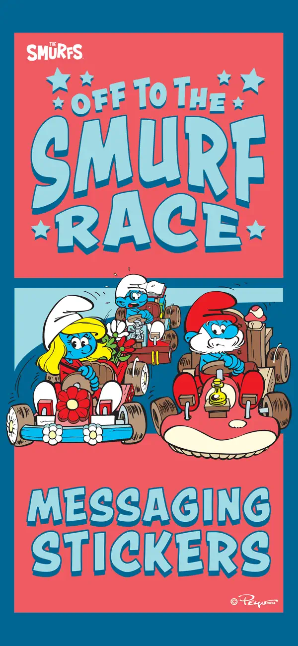 Screenshot #1 pour Off to the Smurf Race