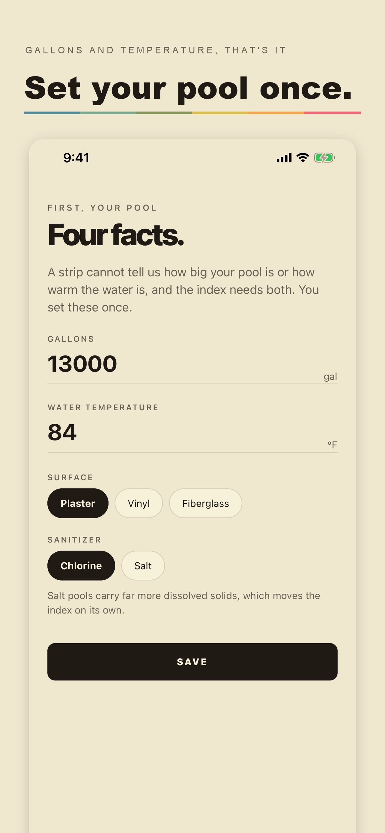 Screenshot 5 of PoolLevels