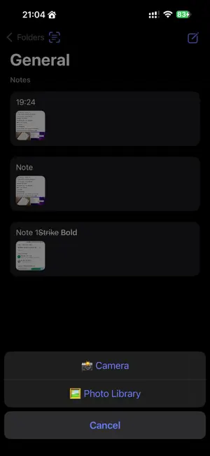 NoteX – Notes, Scan & Markdown screenshot 2