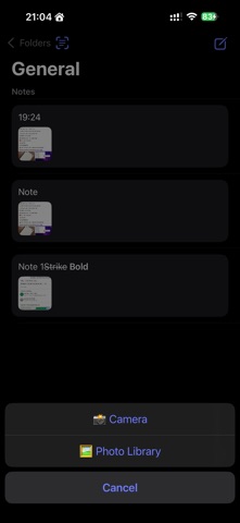 NoteX – Notes, Scan & Markdown Screenshot 2 of 6