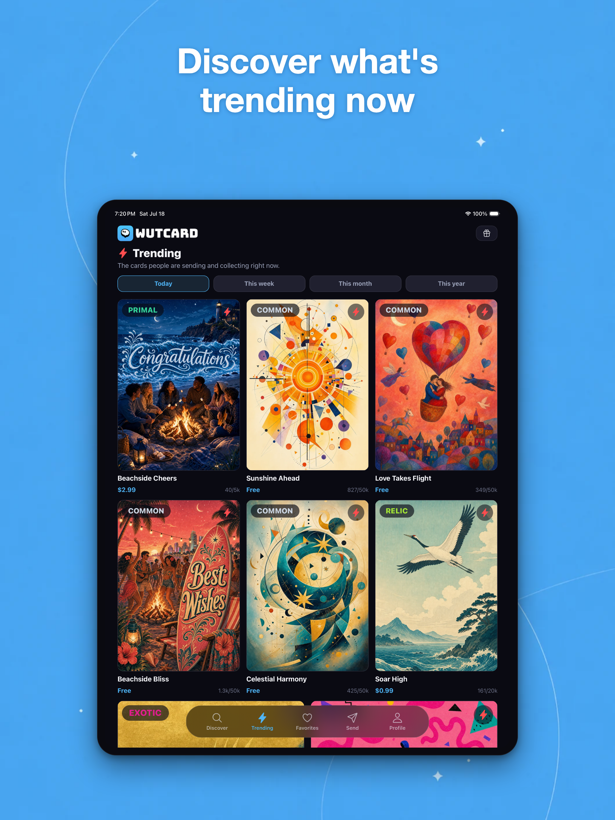 WUTCARD: Greeting Cards App screenshot 16