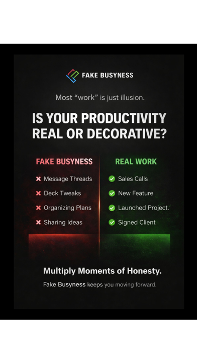 Screenshot #2 pour FAKE BUSYNESS
