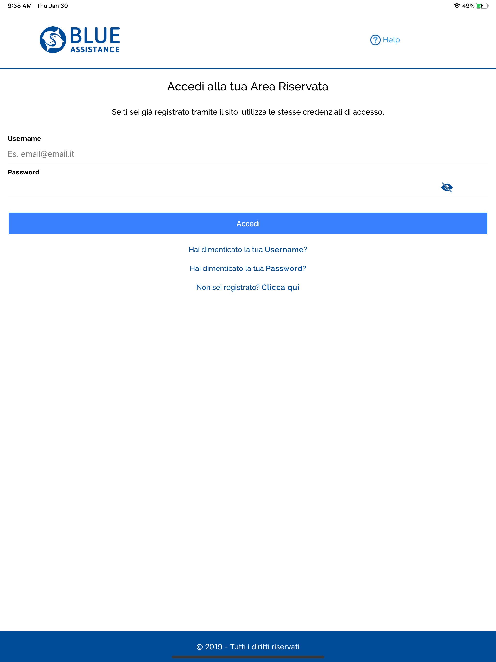 Blue Assistance