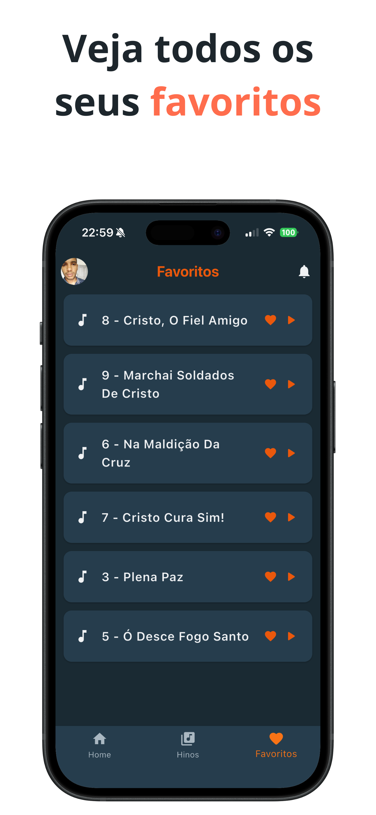 Harpa Cristã: letra e áudio screenshot 7