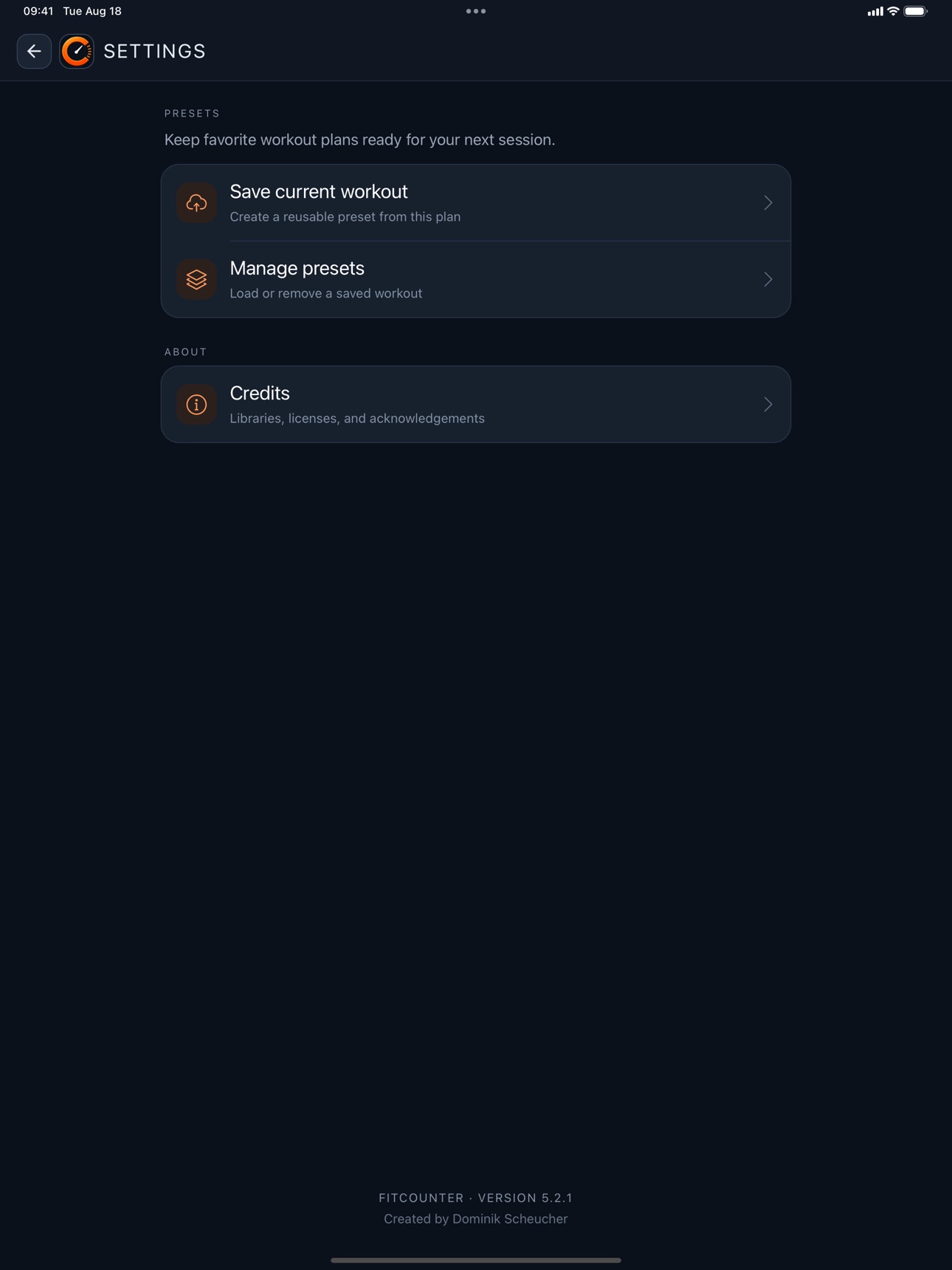Screenshot 8 of FitCounter: Workout Timer