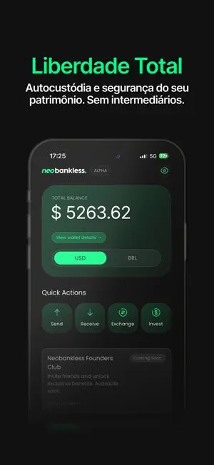 Neobankless screenshot 1